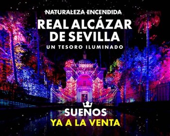 Alcázar of Seville: Naturaleza Encendida Light Show Ticket