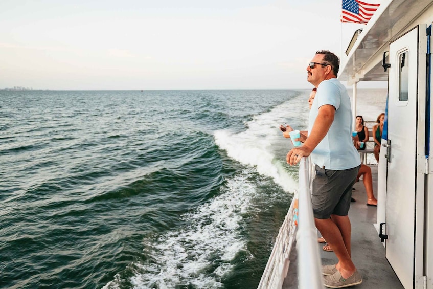 Picture 2 for Activity St. Petersburg: Sunset Cruise with Sunshine Skyway Bridge