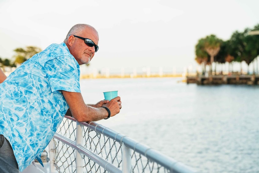 Picture 11 for Activity St. Petersburg: Sunset Cruise with Sunshine Skyway Bridge