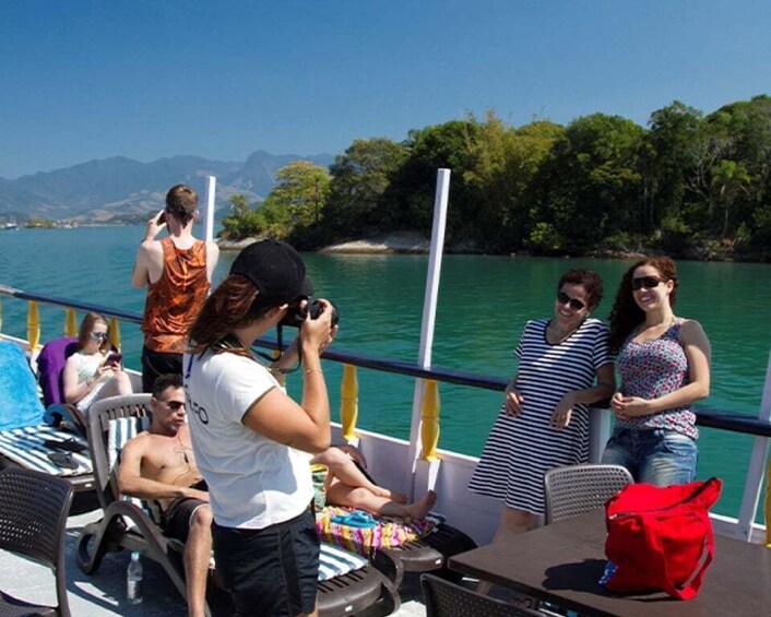 Picture 2 for Activity Paraty Bay: Islands & Beaches Boat Tour with Snorkeling