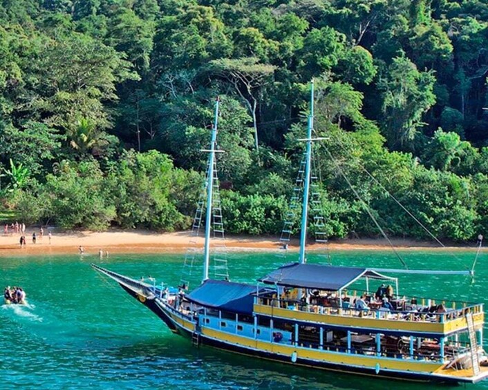 Picture 3 for Activity Paraty Bay: Islands & Beaches Boat Tour with Snorkeling