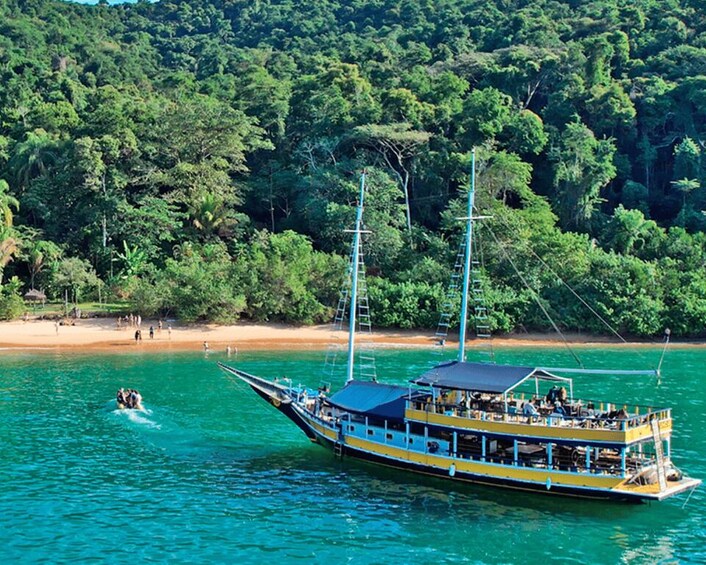 Picture 3 for Activity Paraty Bay: Islands & Beaches Boat Tour with Snorkeling