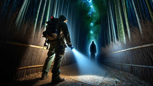 Ghost Mysteries in the Bamboo Forest - Arashiyama at Night