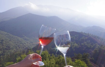 Visite privée de l'Etna au coucher du soleil avec Prosecco