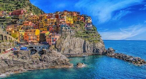 La Spezia: Cinque Terre Morning or Sunset Tour with Aperitif