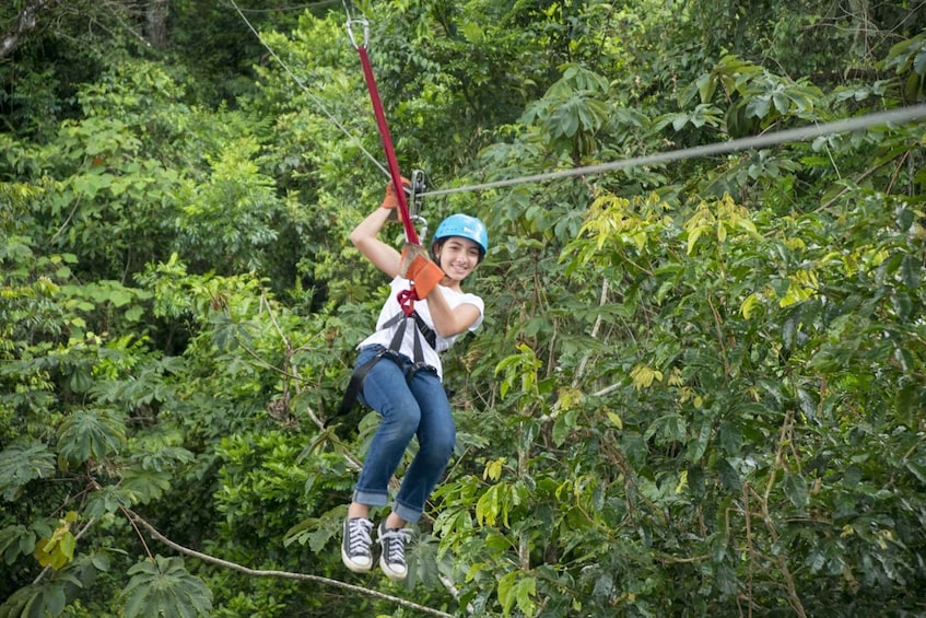 Picture 2 for Activity From San Jose: Adventure Combo Canopy & Rafting Pozo Azul