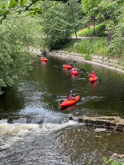 Picture 19 for Activity Akerselva River: Urban Paddling Adventure Kayak Tour
