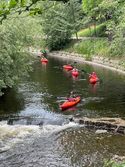Picture 19 for Activity Akerselva River: Urban Paddling Adventure Kayak Tour