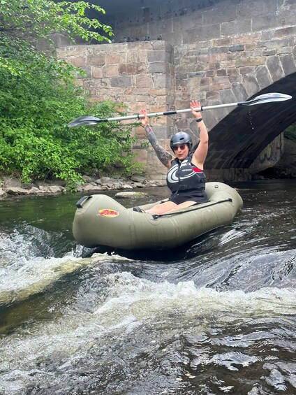 Picture 1 for Activity Akerselva River Tour: Urban Kayak/Packraft Adventure
