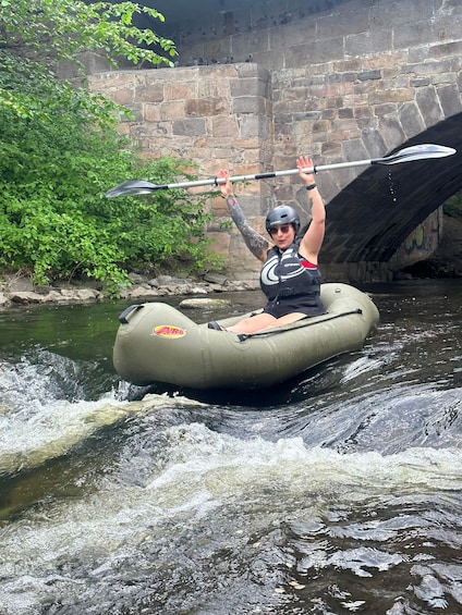 Picture 1 for Activity Akerselva River Tour: Urban Kayak/Packraft Adventure
