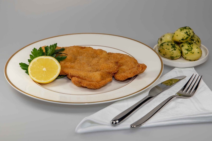 Picture 2 for Activity Vienna: Wiener Schnitzel and Strudel Cooking Class