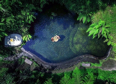 Ubud: Desayuno Flotante, Columpio en la Selva y Excursión Romántica al Spa