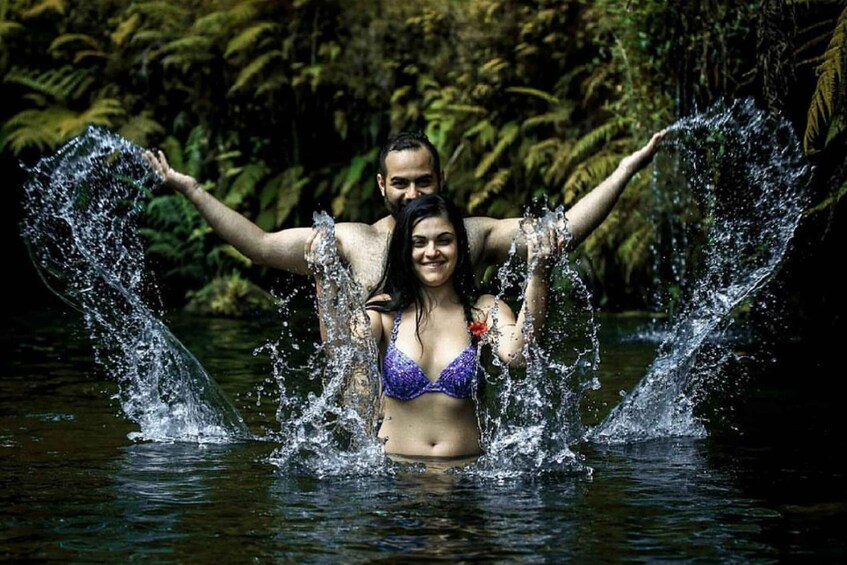 Picture 2 for Activity Ubud: Floating Breakfast, Jungle Swing & Spa Romantic Tour