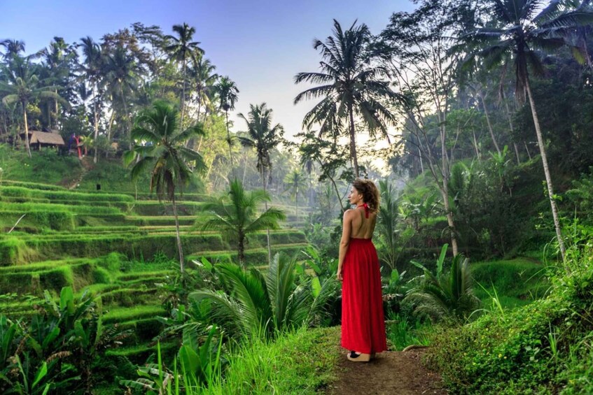 Picture 4 for Activity Ubud: Floating Breakfast, Jungle Swing & Spa Romantic Tour