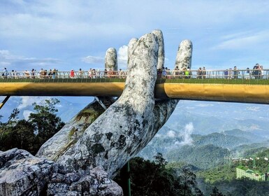 Puente Dorado y BaNa Hills en automóvil privado desde Hoian/Da Nang