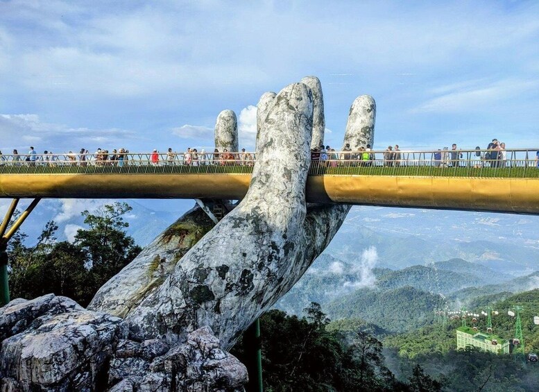 Golden Bridge & BaNa Hills by Private Car From HoiAn/DaNang