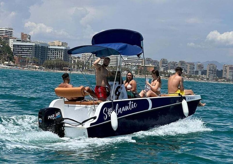 Picture 2 for Activity Benalmadena: 6-Seater Speedboat Rental Without a License