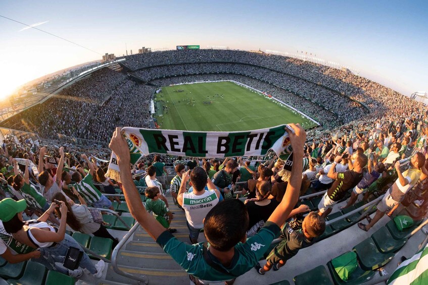 Live Real Betis football matches & atmosphere with local fan