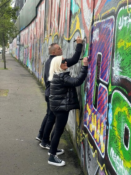 Picture 5 for Activity Belfast: Peacewall and Political History Black Taxi Cab Tour