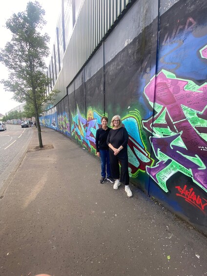 Picture 14 for Activity Belfast: Peacewall and Political History Black Taxi Cab Tour