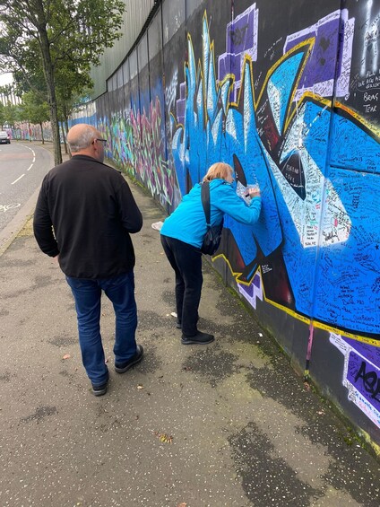 Picture 4 for Activity Belfast: Peacewall and Political History Black Taxi Cab Tour