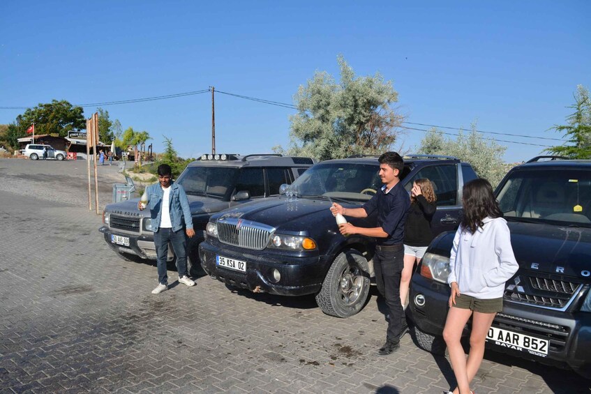 Picture 5 for Activity Göreme: Cappadocia Hot-Air Balloon Viewing with SUV