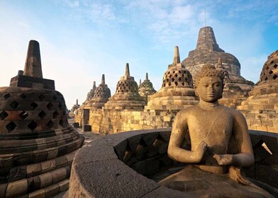 Yogyakarta: Borobudur kiipeäminen huipulle ja Prambanan-kierros