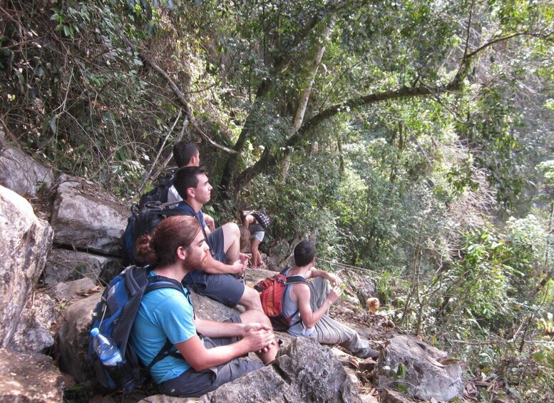 Picture 2 for Activity Vang Vieng: Jungle & Caves Full-Day Private Trekking Tour