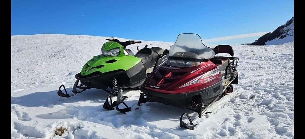 Picture 1 for Activity Carpathian Snowmobile Adventure Tour