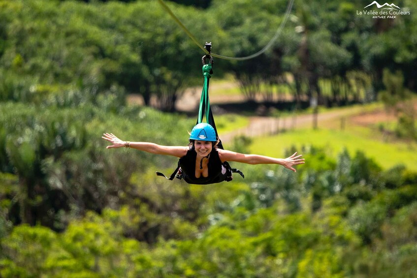 Picture 1 for Activity Mauritius: La Vallée des Couleurs Signature Zipline Ticket