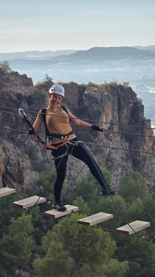 Alicante: Redovan Via Ferrata, family Climb