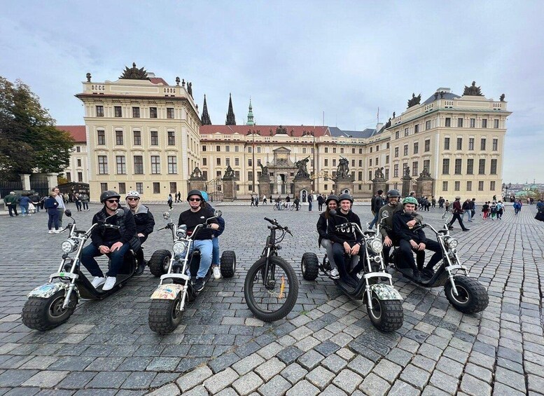 Picture 5 for Activity Prague: Panoramic Viewpoints Guided Electric Tricycle Tour