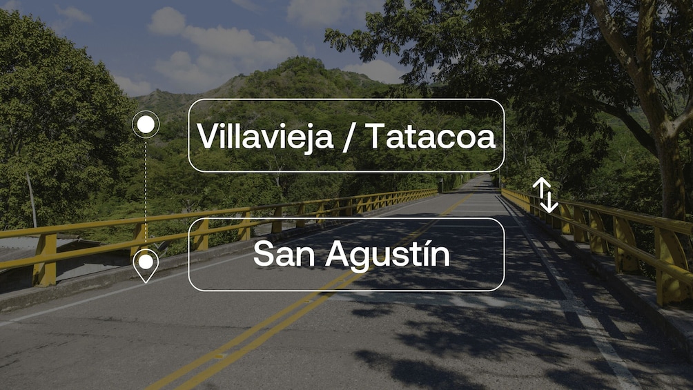 Villavieja to or from San Agustín Private Transfer