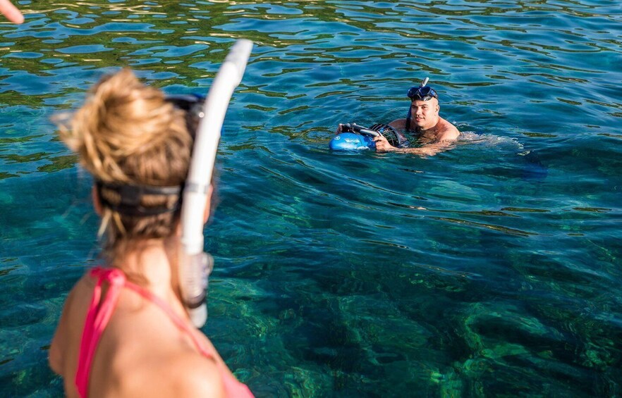 Picture 6 for Activity From Dubrovnik: Explore caves with underwater scooters