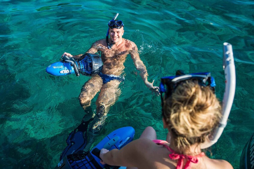 Picture 7 for Activity From Dubrovnik: Explore caves with underwater scooters