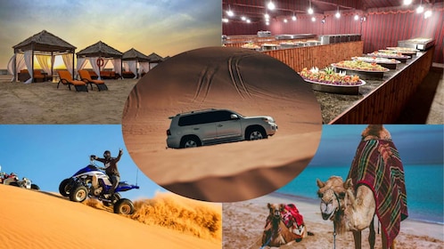 Doha: Full Day Desert Safari with Lunch/Dinner in Desert.