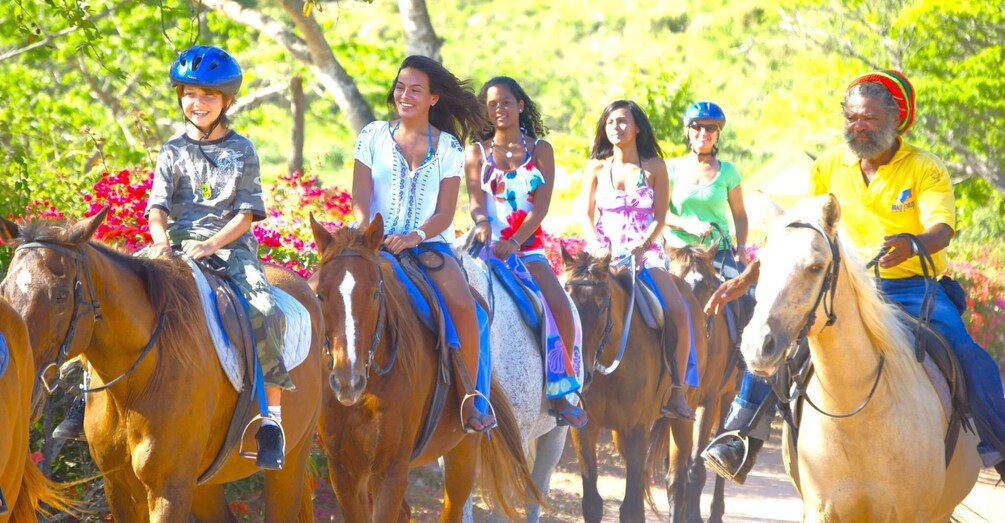 Picture 1 for Activity From Falmouth: Horseback Ride and Swim Beach Trip