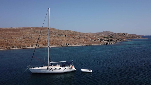 Sunset Tour with Nadia K to Delos and Rhenia Island