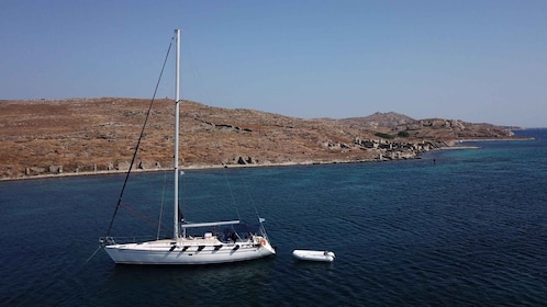 Sunset Tour with Nadia K to Delos and Rhenia Island