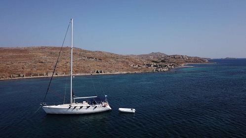 Sunset Tour with Nadia K to Delos and Rhenia Island