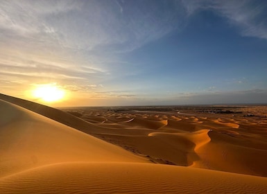 From Fes: 3-Day Luxury Desert Tour to Marrakech via Merzouga