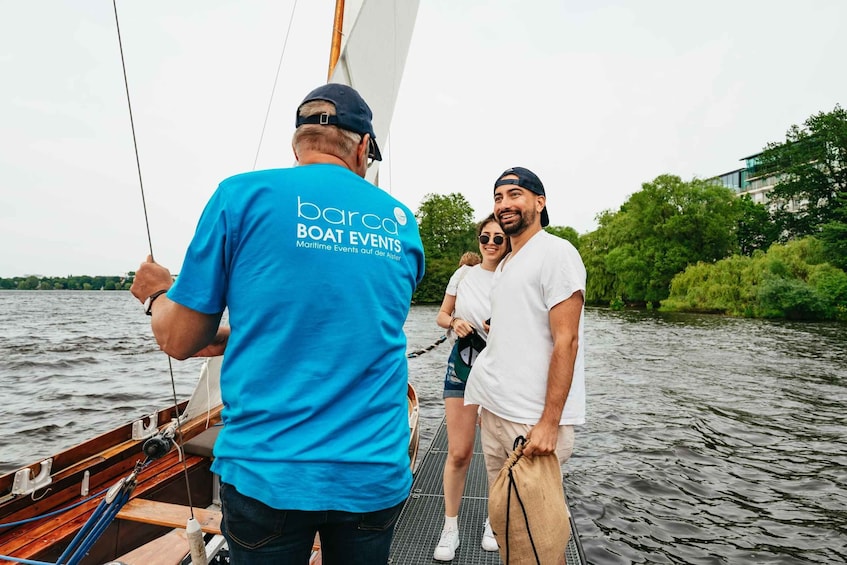 Picture 13 for Activity Hamburg: Alster River Sailing Tour on a 2-Masted Sailboat