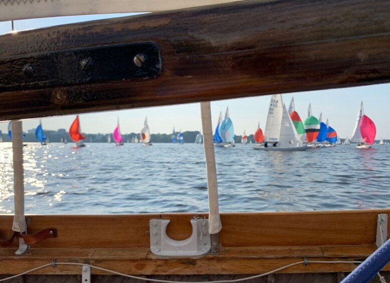 Picture 8 for Activity Hamburg: Alster River Cruise on a 2-Masted Sailboat