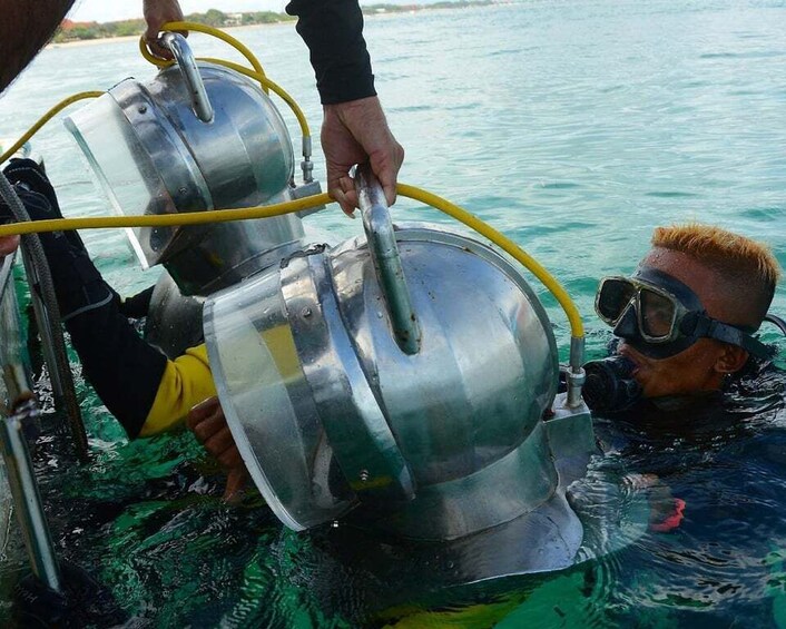 Picture 2 for Activity Nusa Dua: Underwater Sea Walking Experience