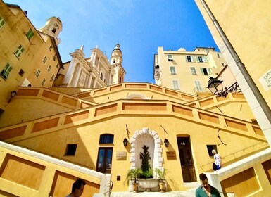 Día completo en Menton: granja de cítricos, casco antiguo (experiencia botá...