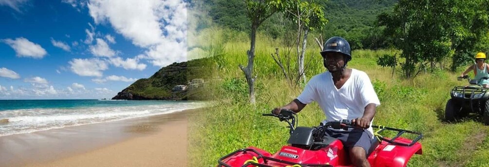 Picture 5 for Activity St Kitts: Jungle Bikes Off-Road Buggy & beach Tour