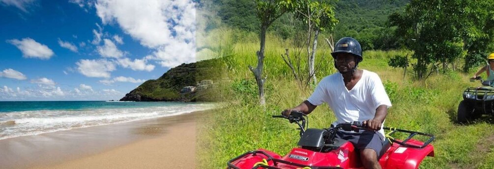 Picture 5 for Activity St Kitts: Jungle Bikes Off-Road Buggy & beach Tour
