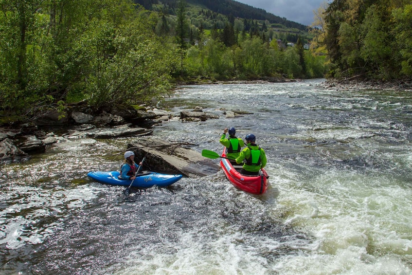 Picture 1 for Activity Voss: Raundal River Guided Canoe Tour