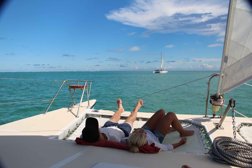 Picture 7 for Activity Ile Aux Cerfs Catamaran Cruise sailing from Mahebourg