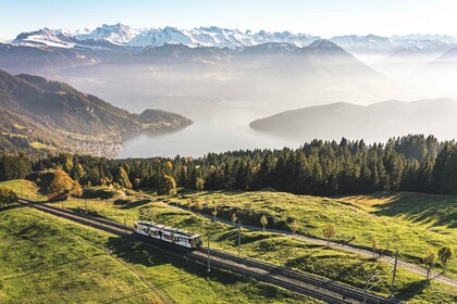 Queen of the Mountains Roundtrip, Mt. Rigi+Lake Lucerne+Spa